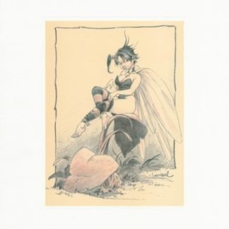Illustration Offset "Clochette" par Loisel