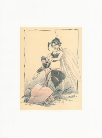 Illustration Offset "Clochette" par Loisel