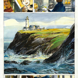 Planche originale 2 "Partition Irlandaise T2"
