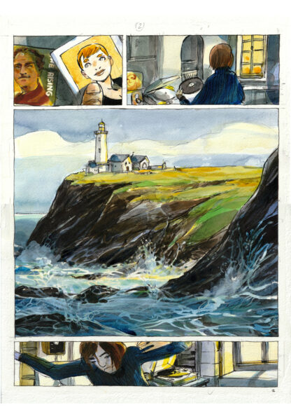Planche originale 2 "Partition Irlandaise T2"