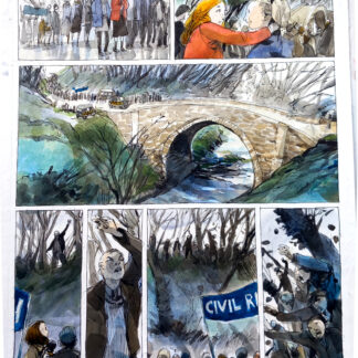 Planche originale 13 "Partition Irlandaise" T3